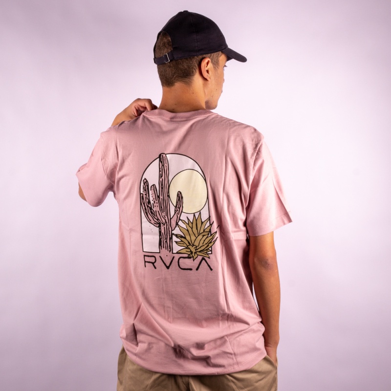 Camiseta RVCA Mojave Rosa